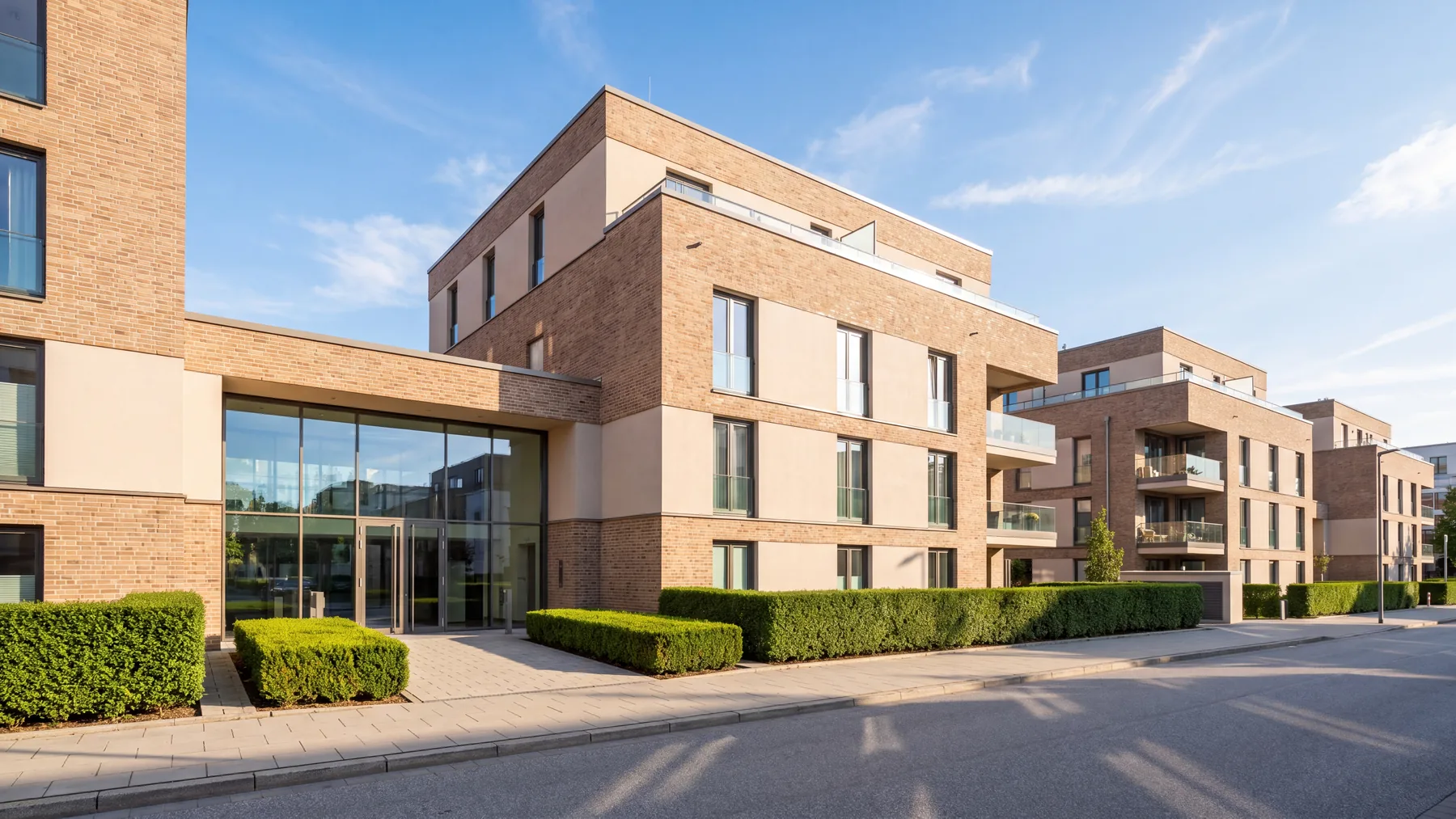 Gepflegte Wohnanlage in Krefeld, betreut von Clean Herz